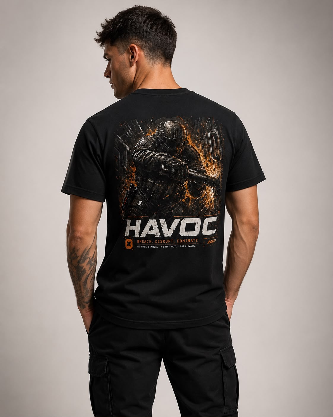 Camiseta Custom 04 en persona