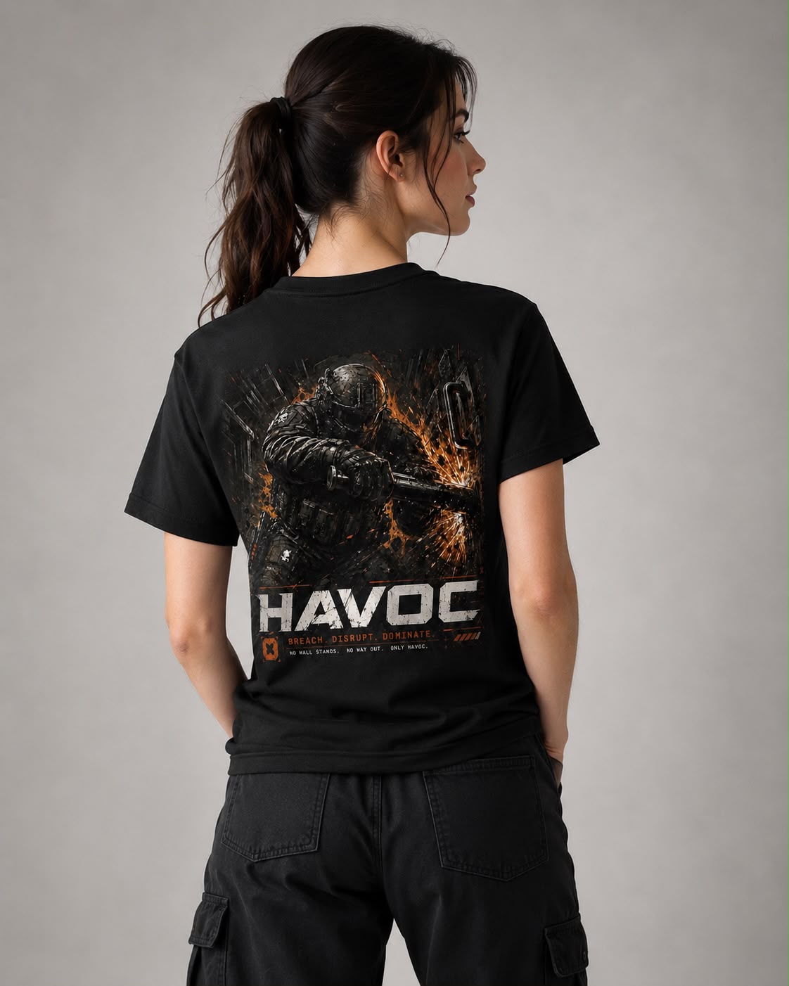 Camiseta Custom 04 en persona
