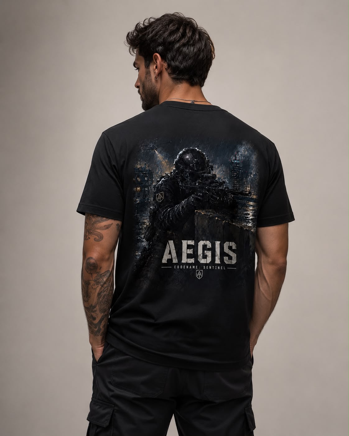 Camiseta Custom 05 en persona