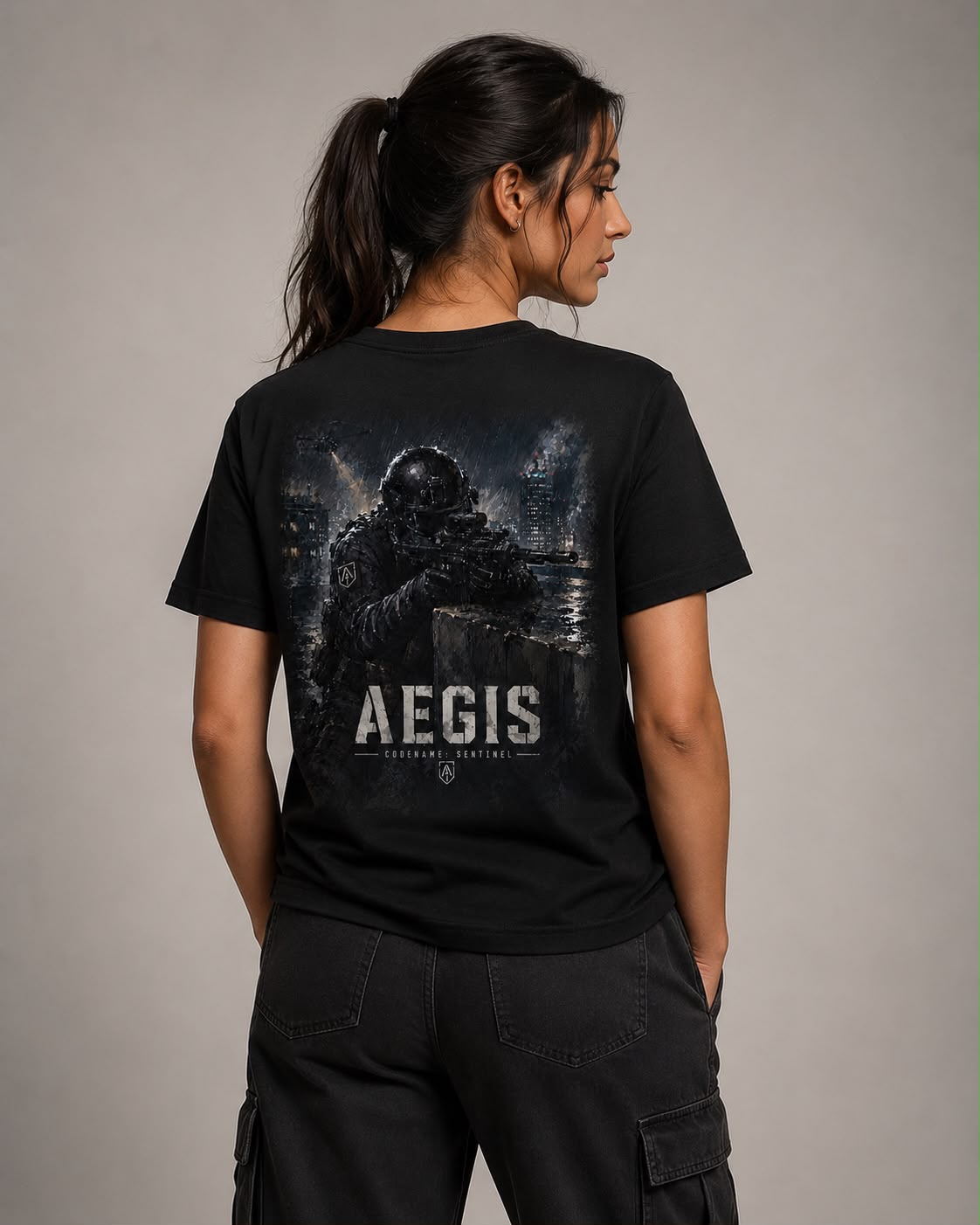 Camiseta Custom 05 en persona